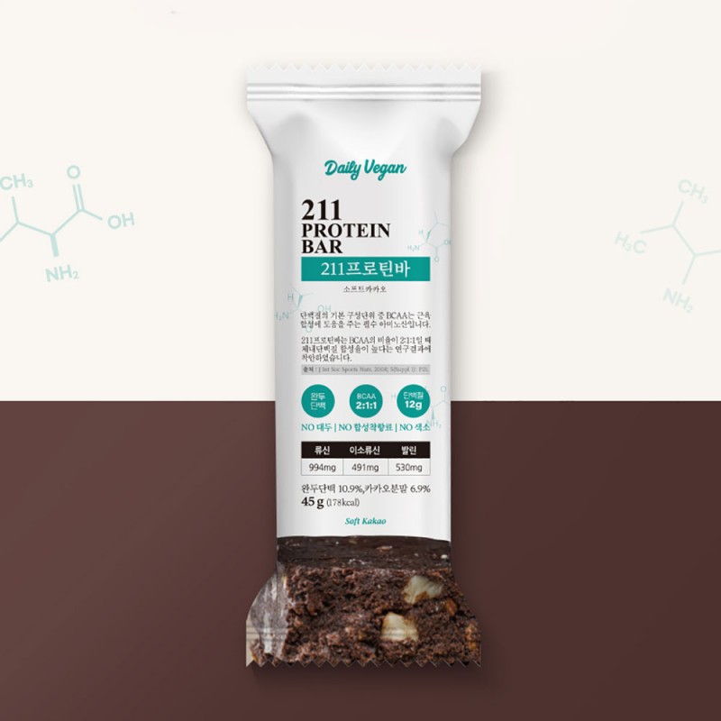 [단백질바]211프로틴바 소프트카카오